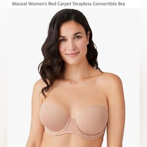 NWT : Women's Wacoal Tan Strapless Bra